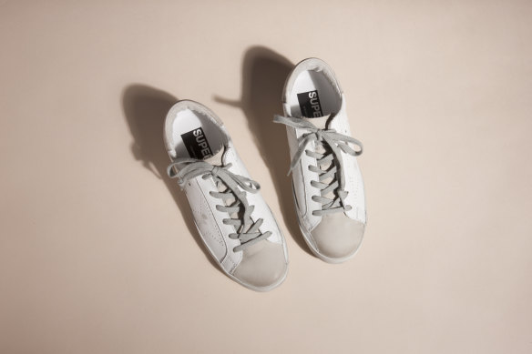 Golden Goose sneakers are being repaired and reimagined in their second lives.