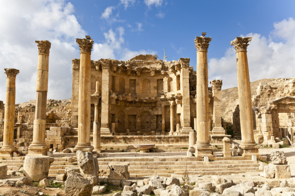 Jerash in Jordan is one of the best-preserved Roman cities in the world.