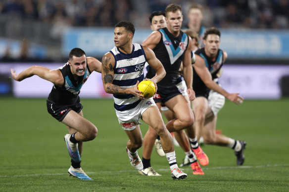 Brandan Parfitt is re-establishing his reputation with the Cats.