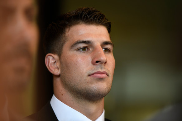 Curtis Scott is facing seven charges including assaulting police.