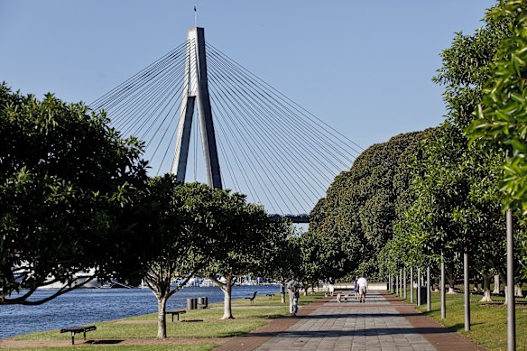 Glebe Foreshore Walk. 
