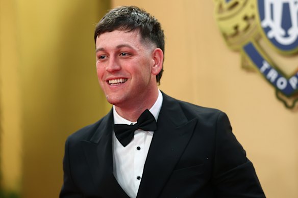 Zak Butters at the Brownlow.