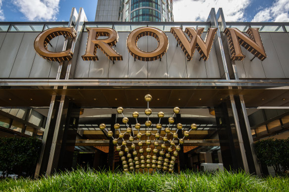 Crown casino in Melbourne.