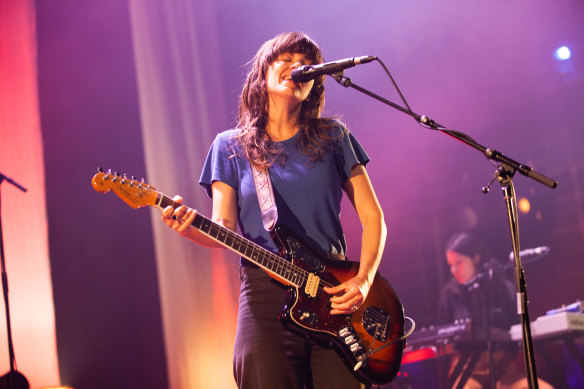 Courtney Barnett at the Forum in Melbourne.