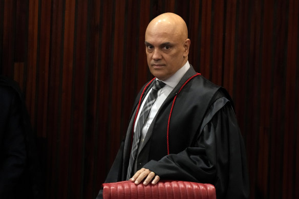 Brazilian Supreme Court Chief Justice Alexandre de Moraes.