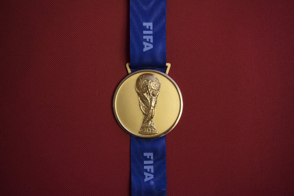 Medaglia d'oro della Coppa del Mondo FIFA.