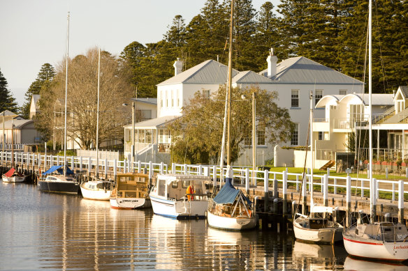 Port Fairy’s median house price sits just below $1 million, with prices more than doubling in the past five years.
