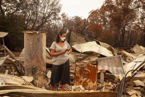 Hundreds of homes were destroyed in eastern Victoria bushfires over the summer.