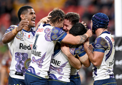 Melbourne brought Brisbane crashing back to earth a week after their shock win against the Roosters.