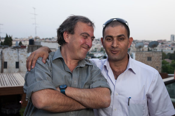 Rami Elhanan and Bassam Aramin in The Narrow Bridge.