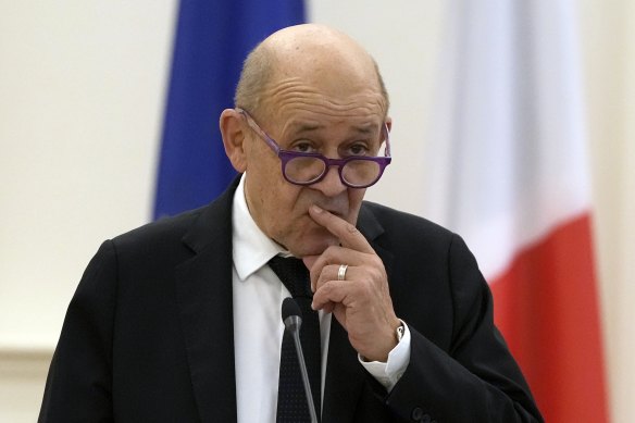 Jean-Yves Le Drian, France’s Minister for Europe and Foreign Affairs, was in Jakarta on Wednesday.