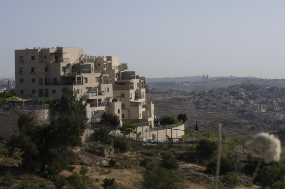 Deadlock over new laws about the rights of settlers in West Bank towns such as Efrat, pictured, triggered the dissolution. 