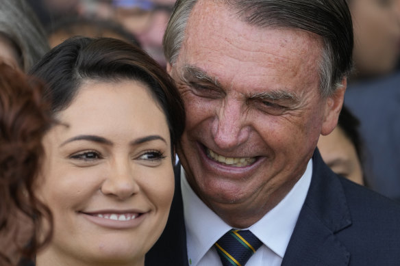 Saudi Arabia gifted jewellery to Michelle and Jair Bolsonaro via a government representative in 2021.