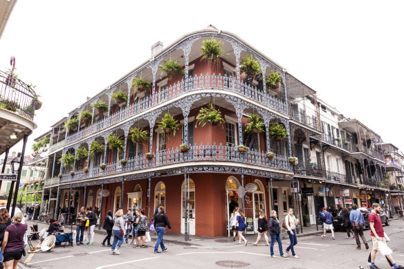 New Orleans’ French Quarter is an eighteenth-century masterpiece.