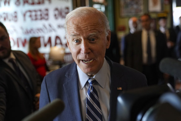 President Joe Biden says he should be judged on his performance, not his age.