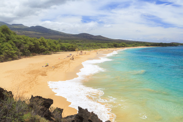 You need to see Waikiki, but Makena Beach on Maui is one of Hawaii’s truly stunning beaches.