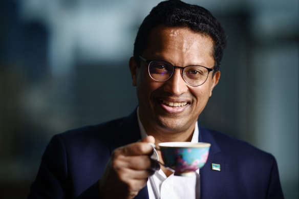 Dilhan Fernando, CEO of Dilmah Tea.