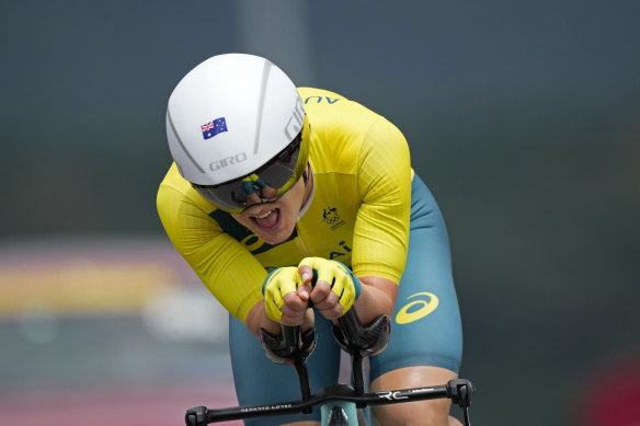 Grace Brown has become one of Australia’s best female cyclists.