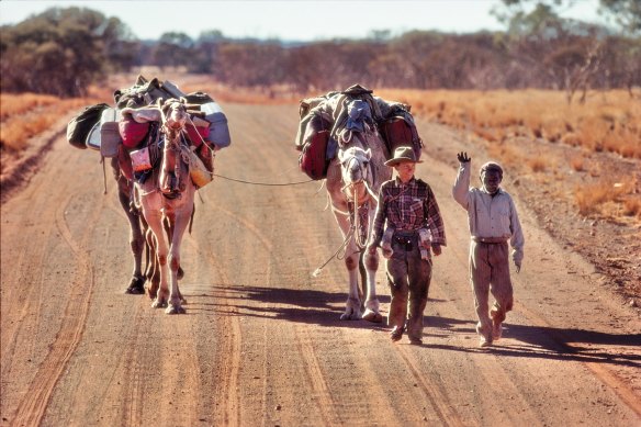 The author’s 1977 epic trek from Alice Springs to the west coast across the Australian desert was recorded in her
first book, Tracks. As she recalls: “The fictionalising of myself was instinctive, guileless and completely candid.”