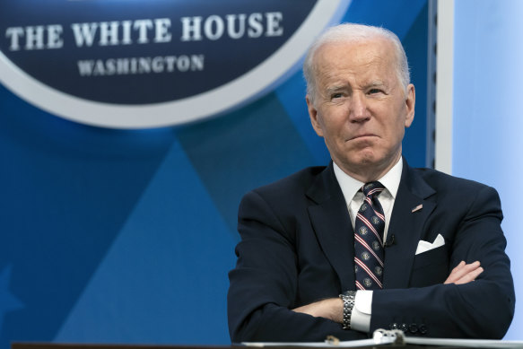 US President Joe Biden on Wednesday AEDT.