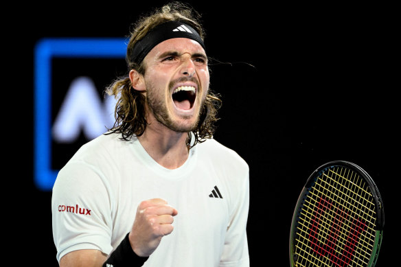 Stefanos Tsitsipas is through to the semi finals after defeating Jiri Lehecka on Tuesday night. 