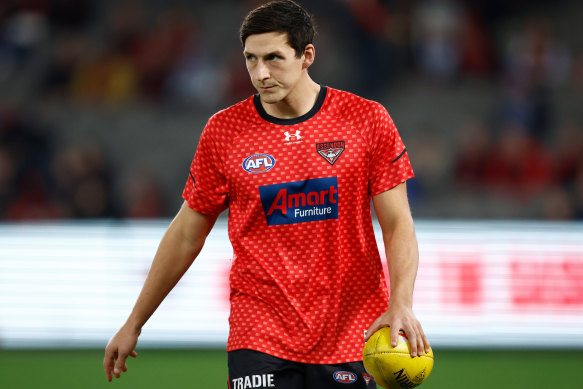 Sam Weideman has struggled for impact for Essendon in recent weeks.