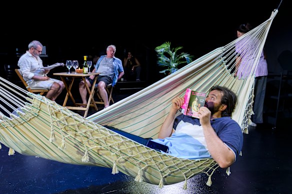 Brendan Miles, Tim McGarry, Jason Jefferies. 