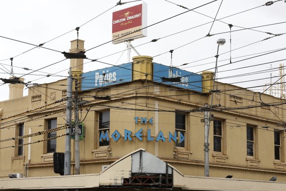 The Moreland Hotel is a pub and pokies venue.