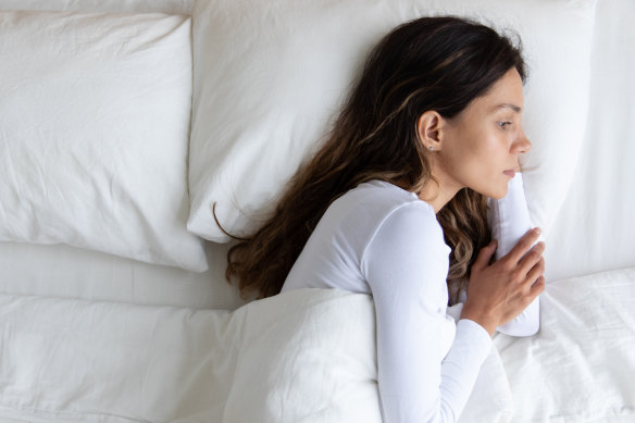 Hormones are often to blame when it comes to sleep issues.