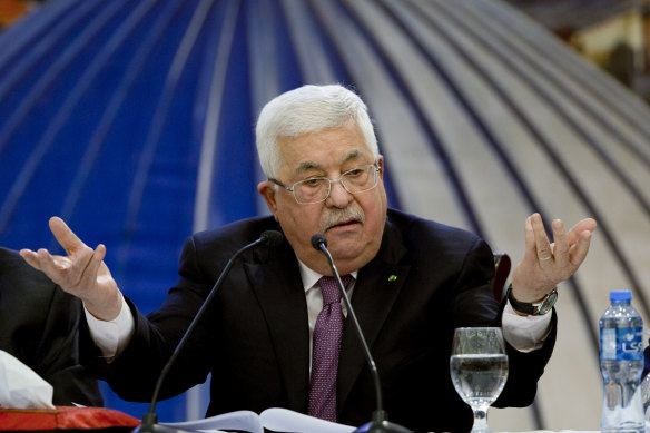 Palestinian President Mahmoud Abbas was clear about his distaste for the deal.