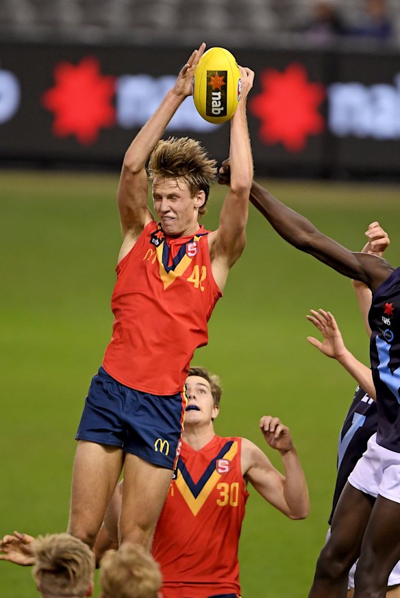 Jack Lukosius flies.