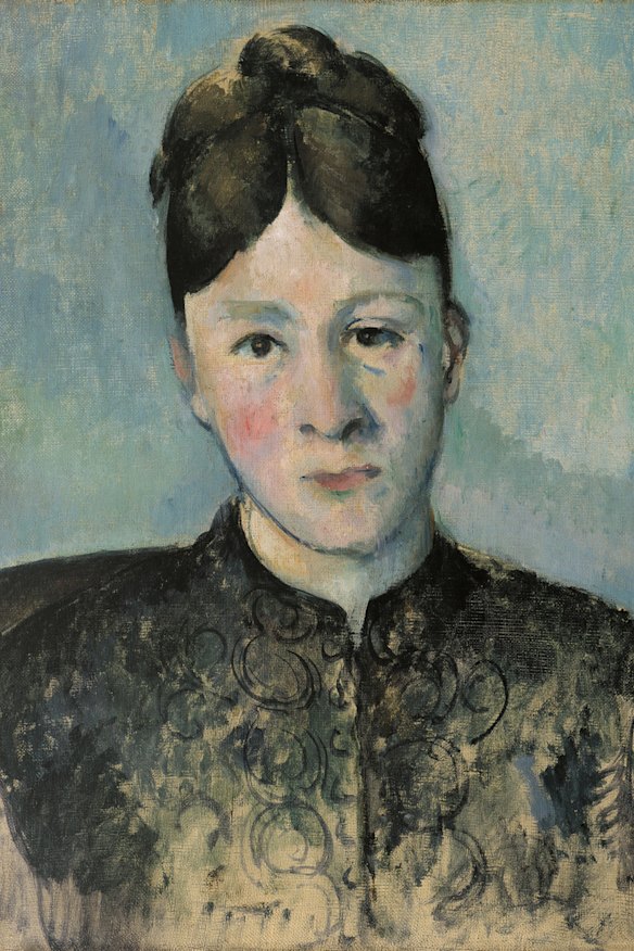 Paul Cézanne’s Portrait of Madame Cézanne, c1885.