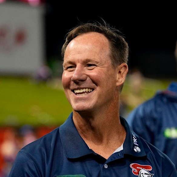 Justin Holbrook: Grinners are winners, Newcastle hopes