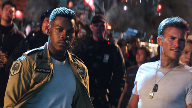 Pacific Rim Uprising, which stars John Boyega and Scott Eastwood.