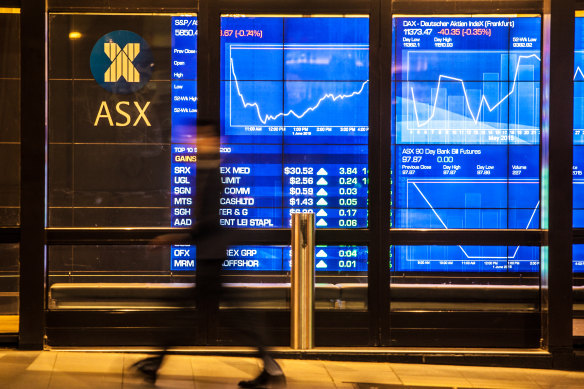 The ASX slid lower after the latest inflation figures were released.