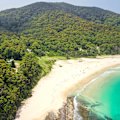 Pebbly Beach Escape blends in with the landscape.