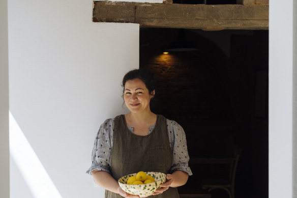 Australian-Japanese food writer Emiko Davies, from Enoteca Marilù cooking school in Tuscany. 