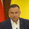 Polish president says calls with Putin ‘like speaking to Hitler’