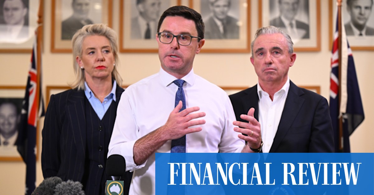 Nationals break from Liberals in Coalition split