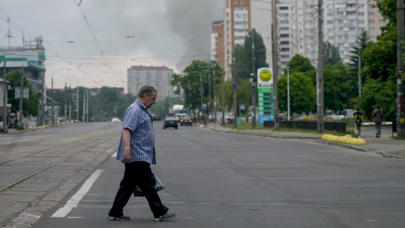 Başkent yeni saldırıya uğrarken, Kiev seyir füzeleri tarafından vuruldu