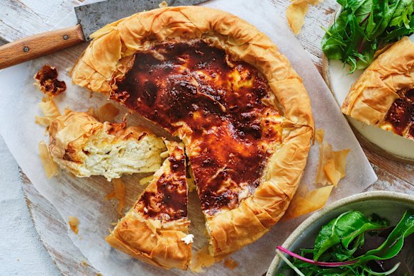 Serve with a Greek or leafy salad on the side.  