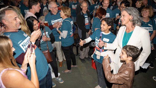 Bradfield’s likely new independent MP Nicolette Boele.