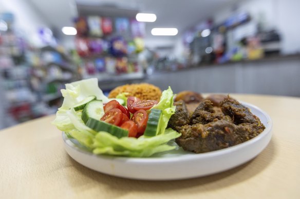 The West African restaurant is a hidden gem in a Reservoir milk bar.