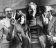 John Lennon and Yoko Ono with attorney Leon Wildes as they leave the Immigration and Naturalisation Service, New York, 1972.
