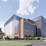 Artist impression of a data centre planned for Sydney.