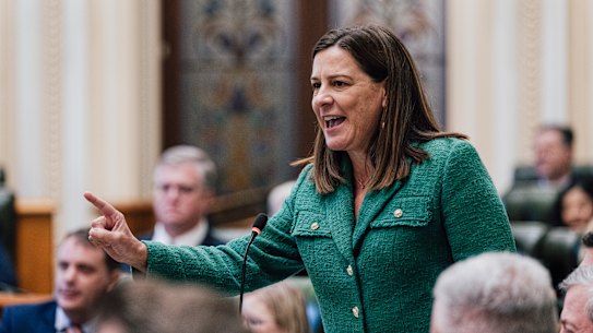Queensland Attorney-General Deb Frecklington.
