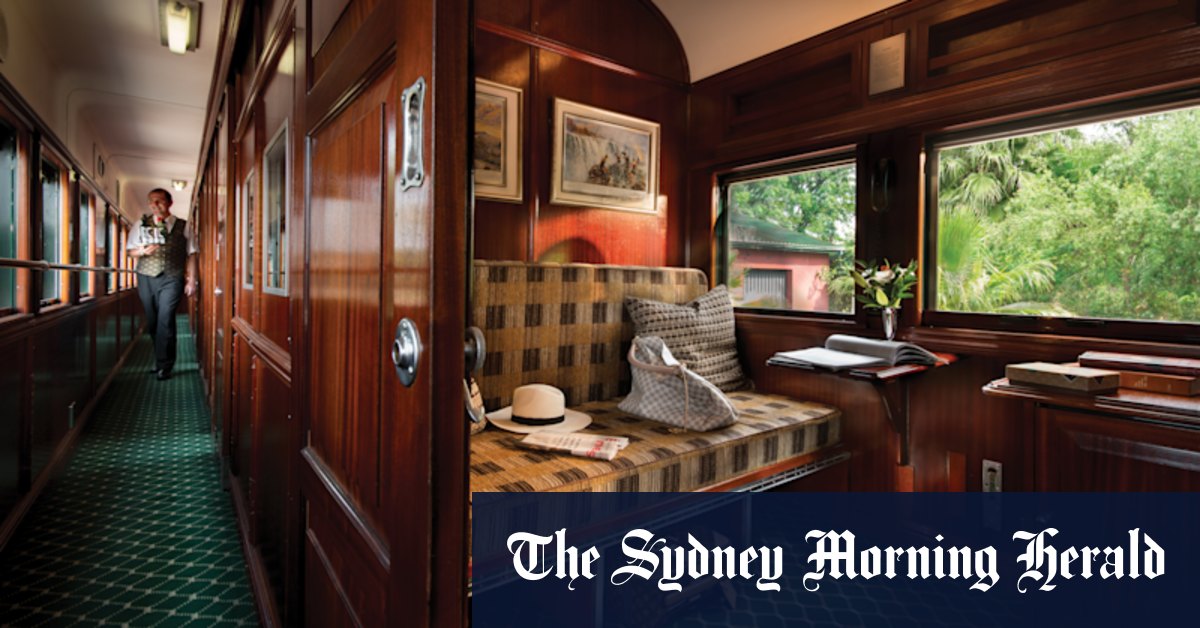 Maximum speed 60km/h: On this train trip it’s the slower, the better