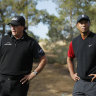 ‘I believe in legacies’: Woods lets fly at absent Mickelson