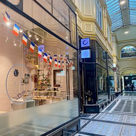 Outside Agathe Patisserie’s Melbourne outpost.