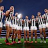 Back we go: The Magpies will head to Adelaide for week one of the finals.